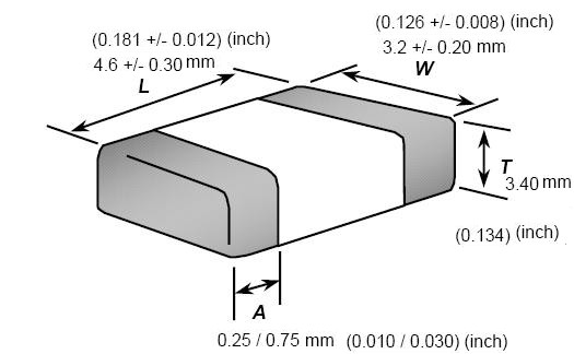 SMD1812封装尺寸图文