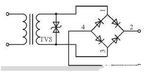 TVS二极管应用于交流电路