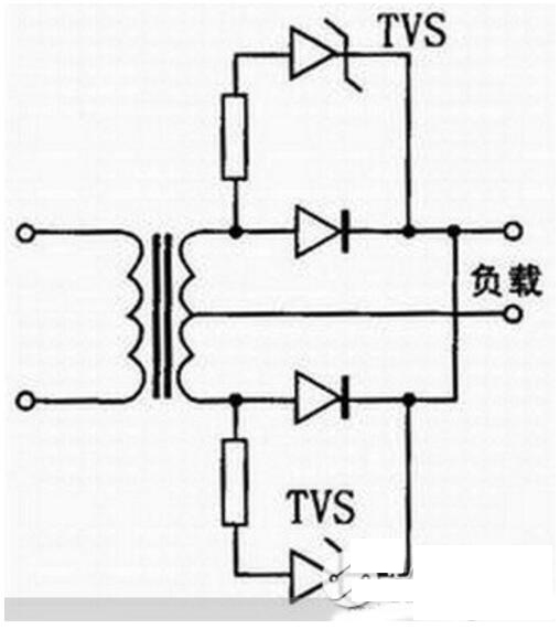 TVS二极管应用于整流电路