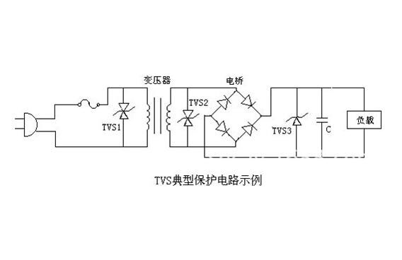 TVS典型保护电路示例